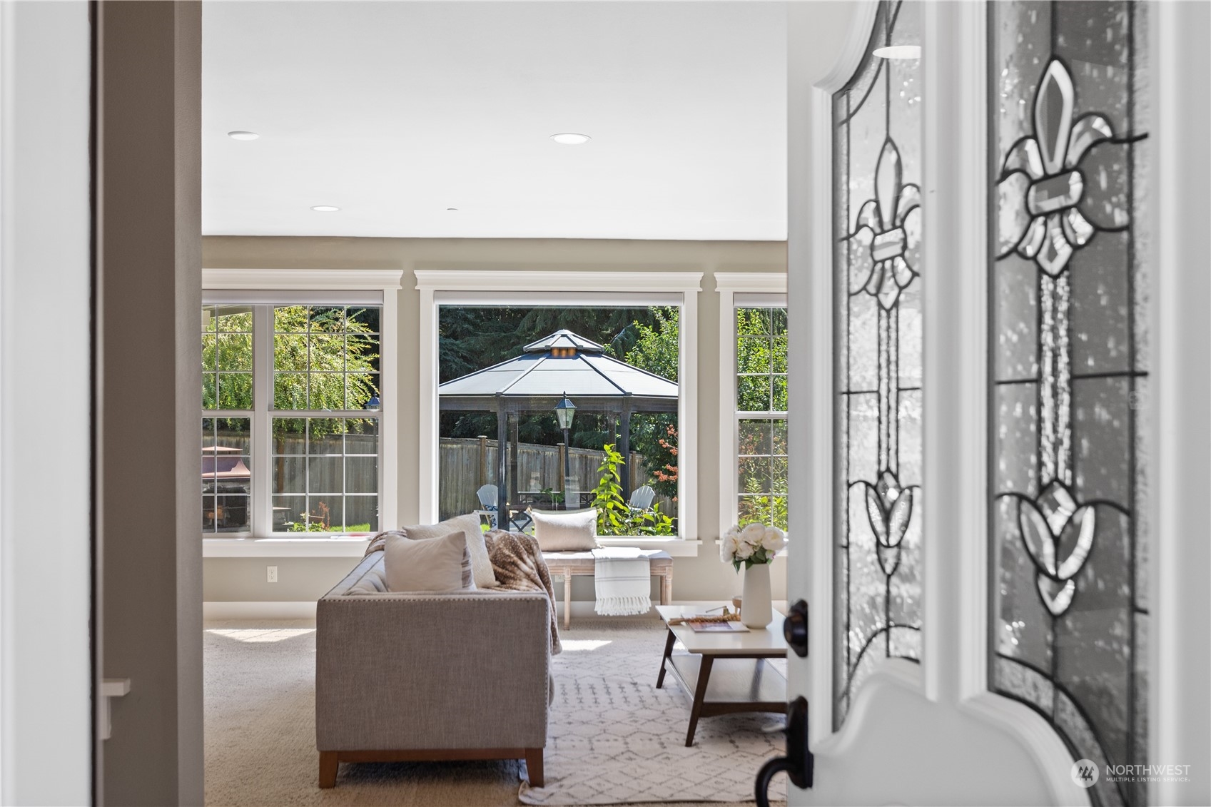 120 216th Street Southwest Bothell, WA 98021 - Photo 6 of 40 a living room with furniture and a large window