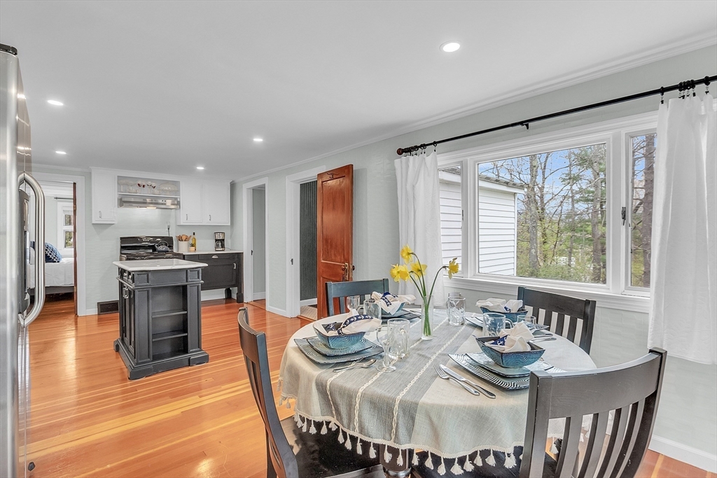 8 Mt Henry Road Shirley, MA 01464 - Photo 11 of 31 a view of a dining room with furniture window and wooden floor