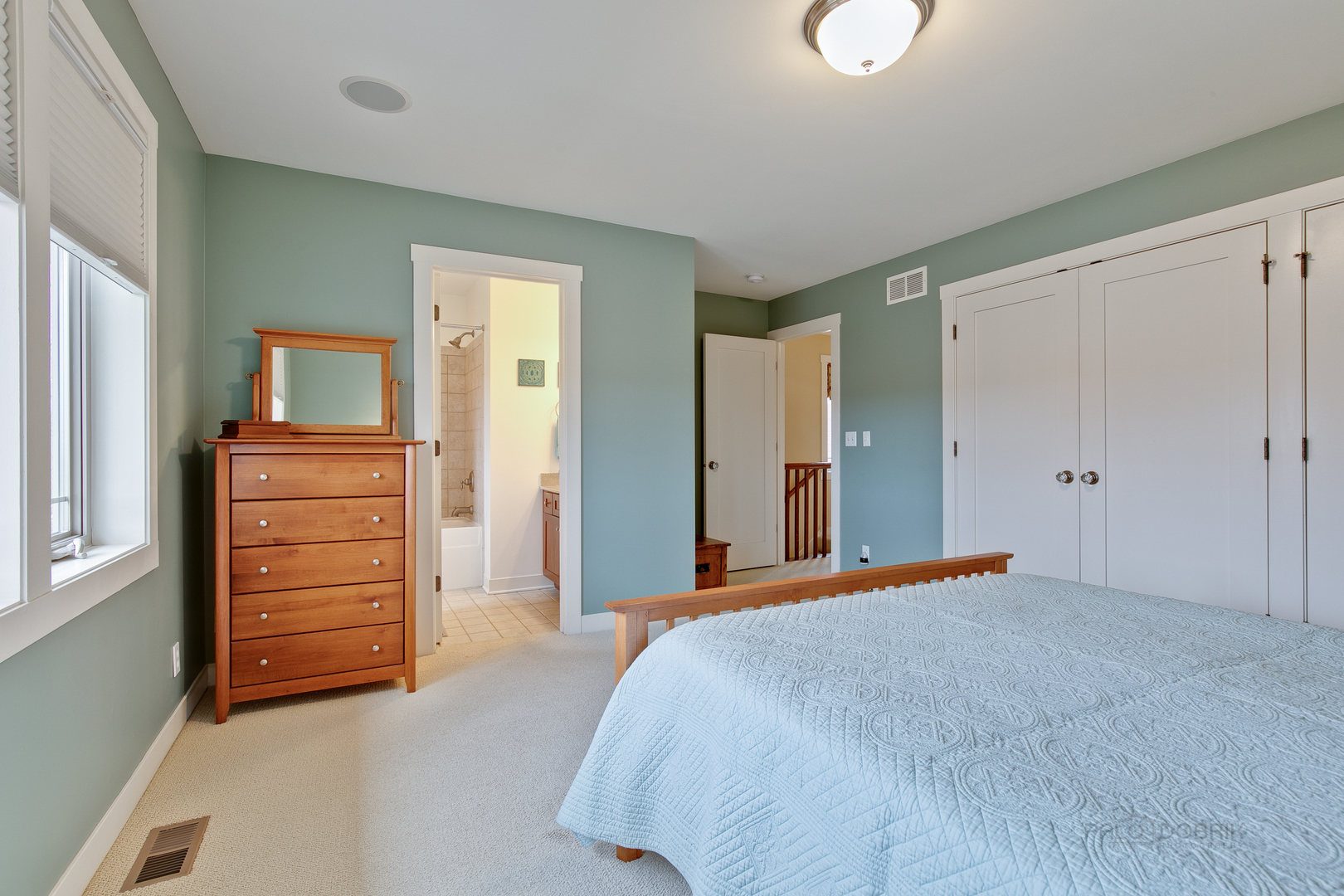 1024 Harris Road Grayslake, IL 60030 - Photo 20 of 29 a bedroom with a bed and a dresser