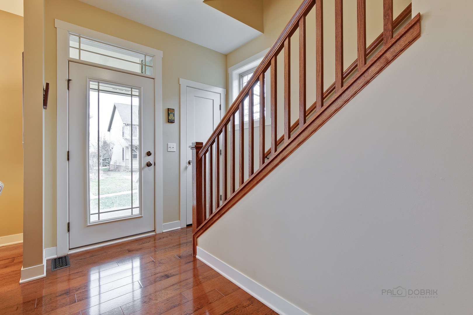 1024 Harris Road Grayslake, IL 60030 - Photo 4 of 29 a view of an entryway with wooden floor