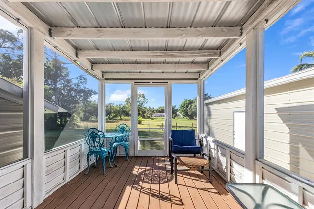 a view of a golf course