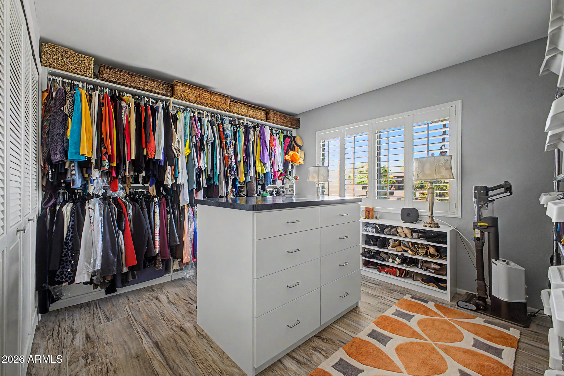 18409 East Horseshoe Bend Rio Verde, AZ 85263 - Photo 23 of 33 a view of walk in closet with clothes and shoes