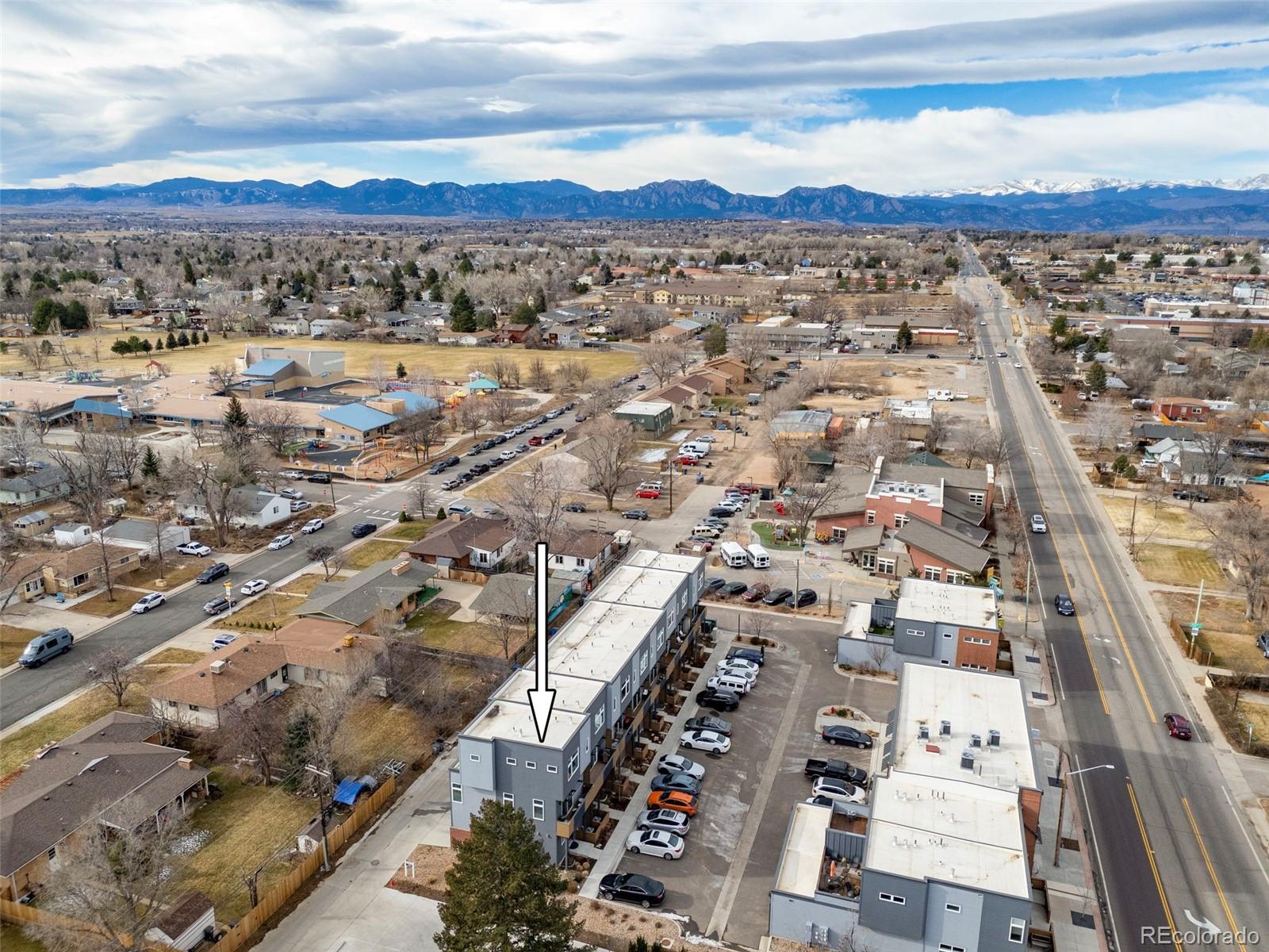 402 West Baseline Road, Unit H Lafayette, CO 80026 - Photo 34 of 37 a view of a city