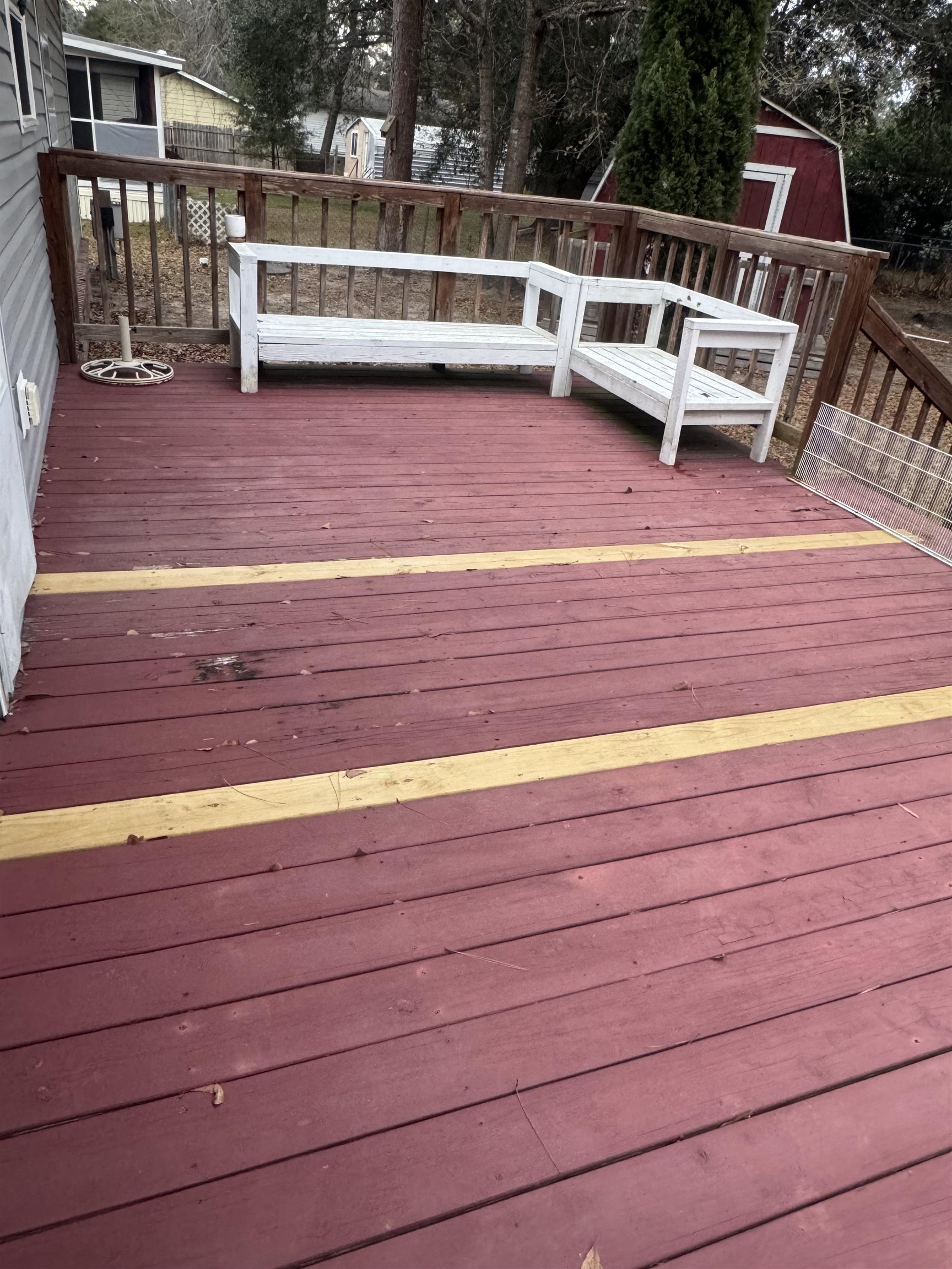 2427 Huntington Circle Conway, SC 29526 - Photo 11 of 19 Wooden deck with a storage unit