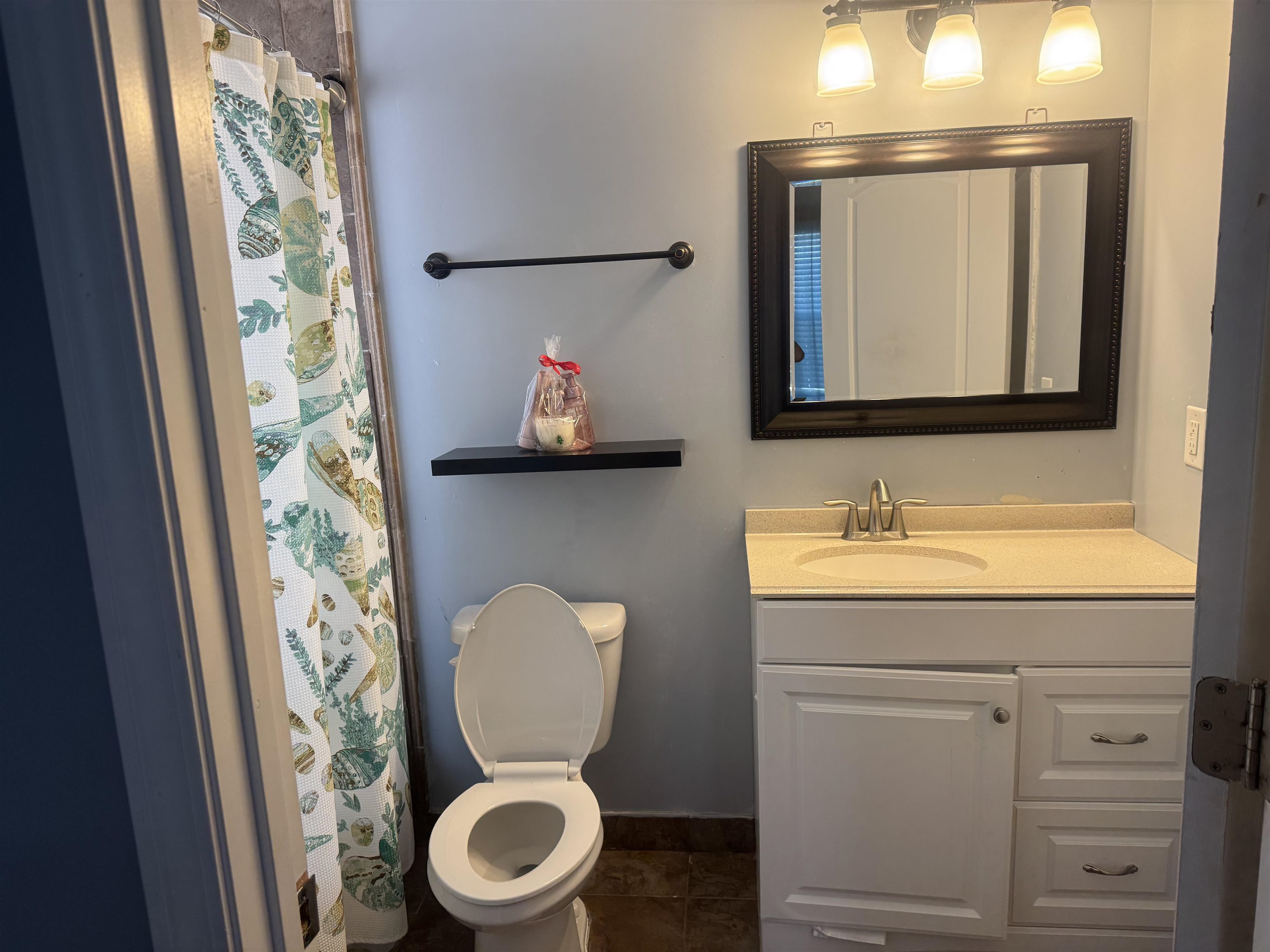 2427 Huntington Circle Conway, SC 29526 - Photo 6 of 19 Full bathroom with vanity and a shower with curtain