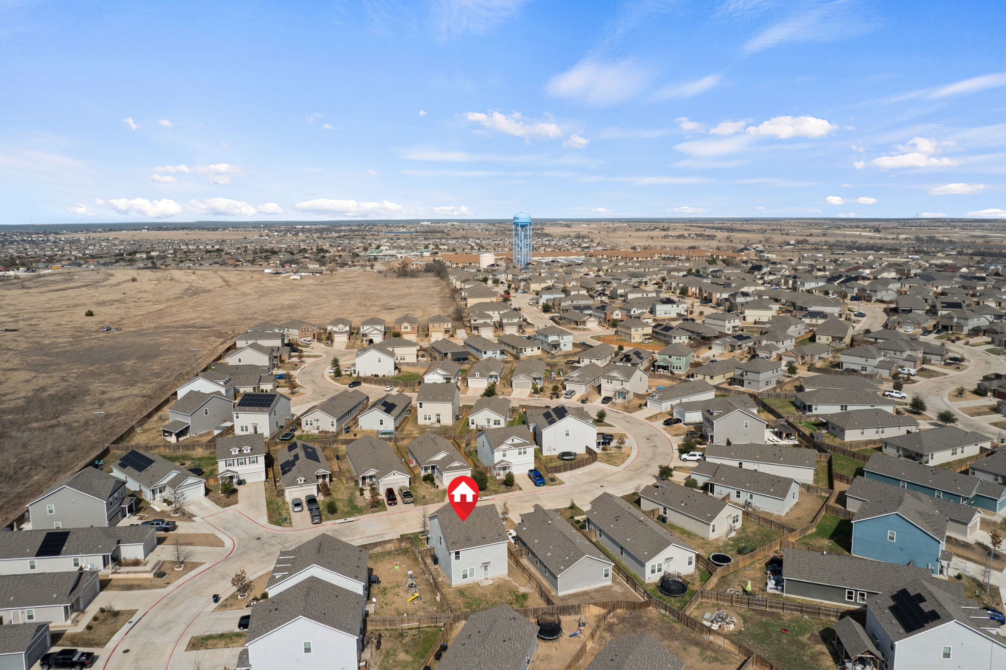 817 Circle Way Jarrell, TX 76537 - Photo 38 of 39 an aerial view of a city