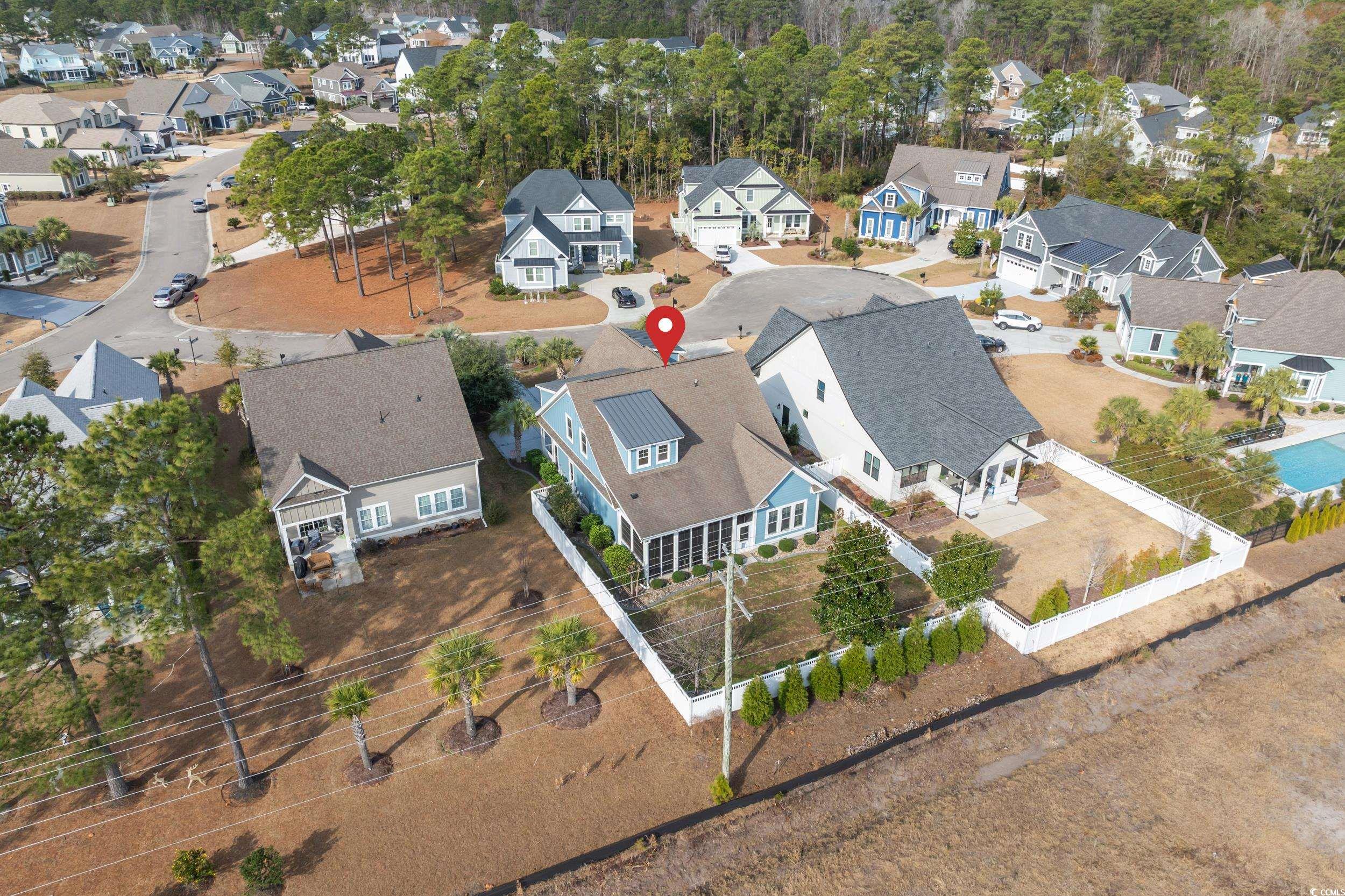 2604 Painted Trillium Court Myrtle Beach, SC 29579 - Photo 32 of 40 Aerial view of residential area