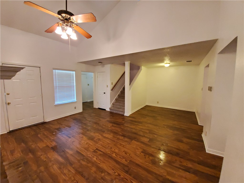 108 Verna Spur, Unit B Georgetown, TX 78628 - Photo 4 of 24 Living Room and Dining Area
