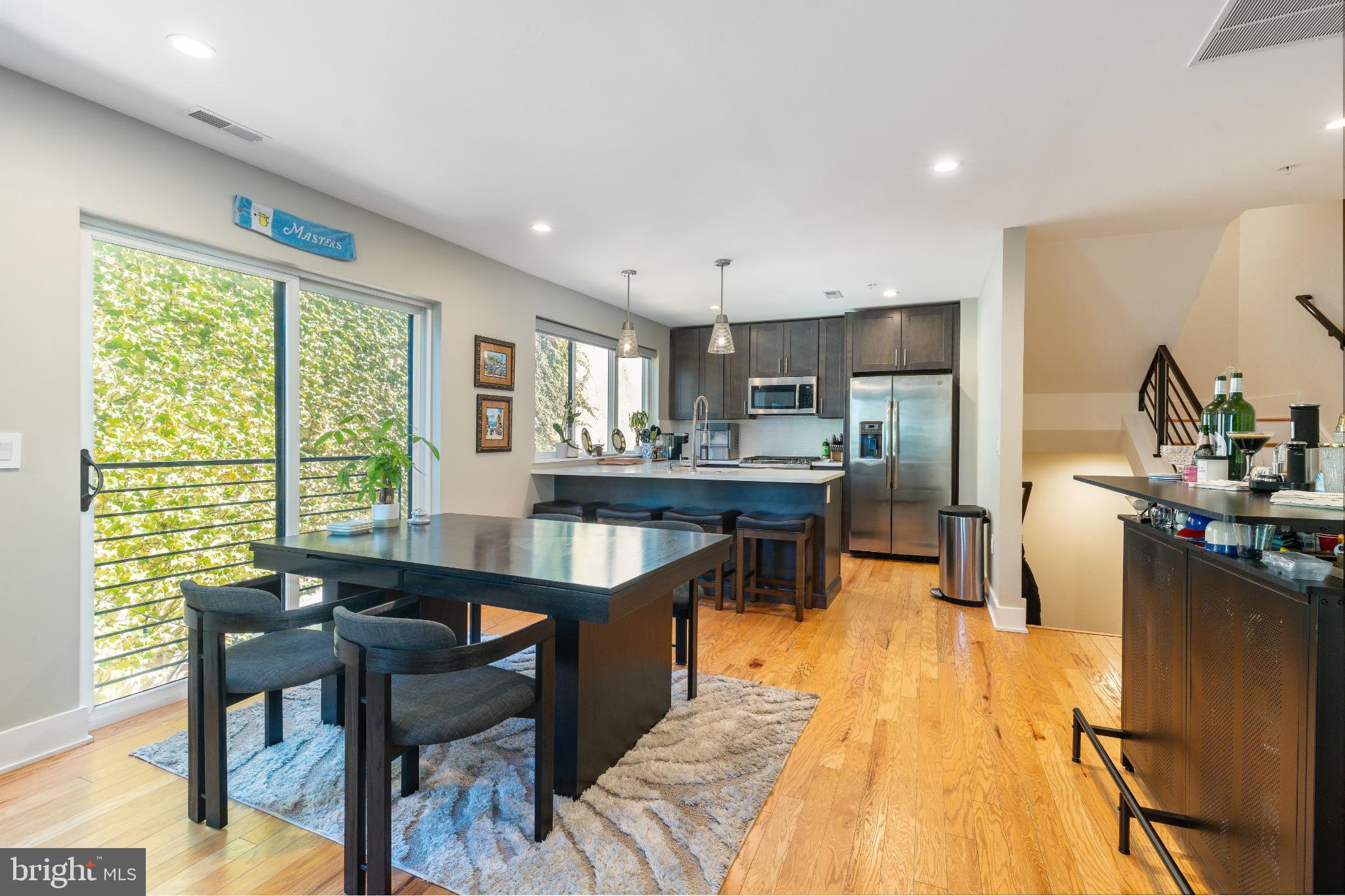 1647 East Eyre Street, Unit 8 Philadelphia, PA 19125 - Photo 5 of 28 Open concept living and dining area