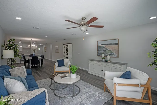 a view of a lake with a building in the background