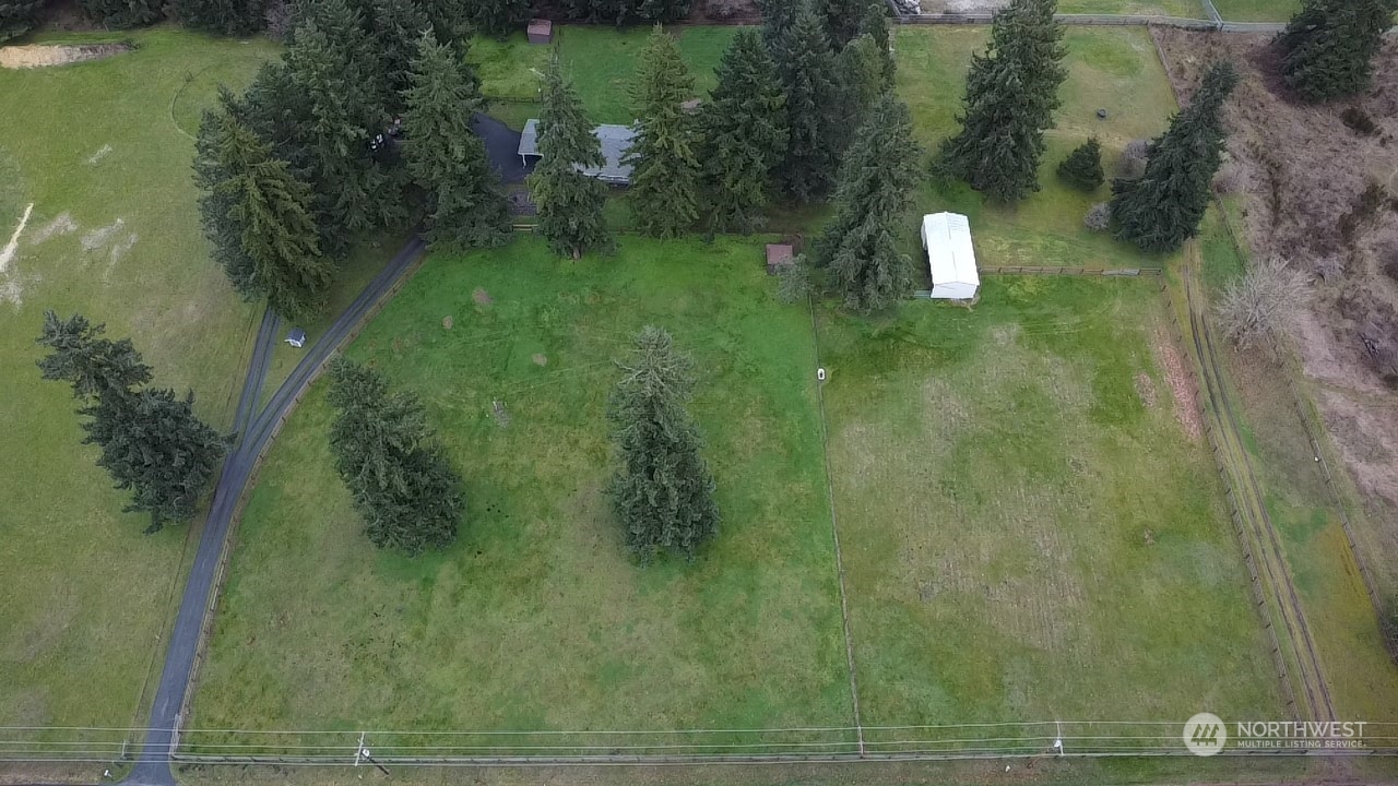 20020 Carper Road Southwest Rochester, WA 98579 - Photo 5 of 35 a bird view of a house