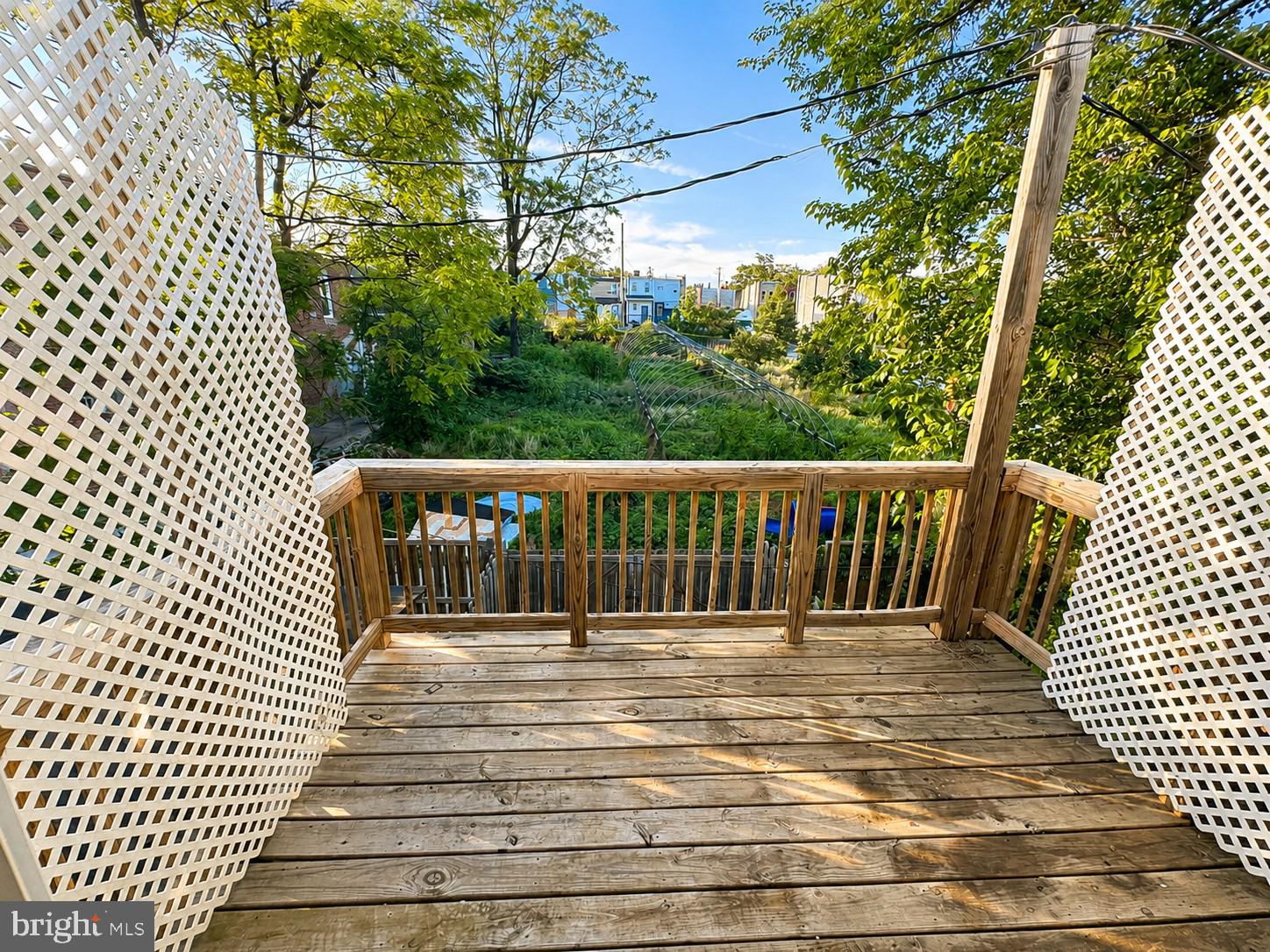 1610 Federal Street Baltimore, MD 21213 - Photo 21 of 27 Charming balcony with serene views.