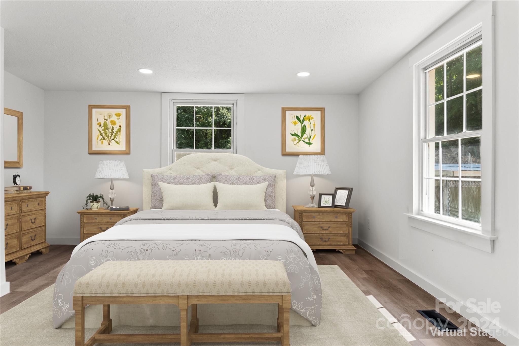 4879 Joe Powell Road Morganton, NC 28655 - Photo 25 of 35 a bedroom with a bed and a window