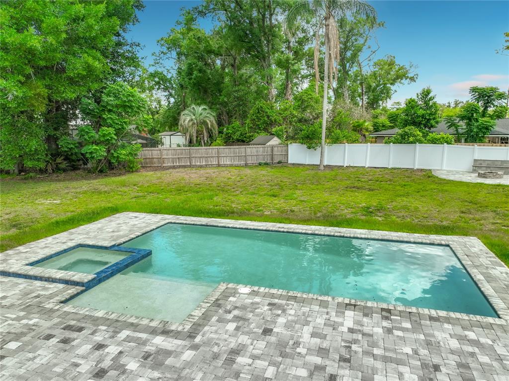 153 Variety Tree Circle Altamonte Springs, FL 32714 - Photo 36 of 44 a view of a backyard with swimming pool