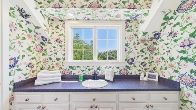 a view of a building with a yard