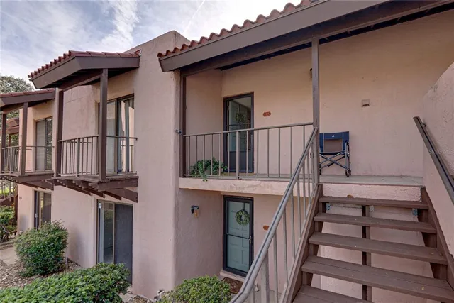 a view of outdoor space and deck