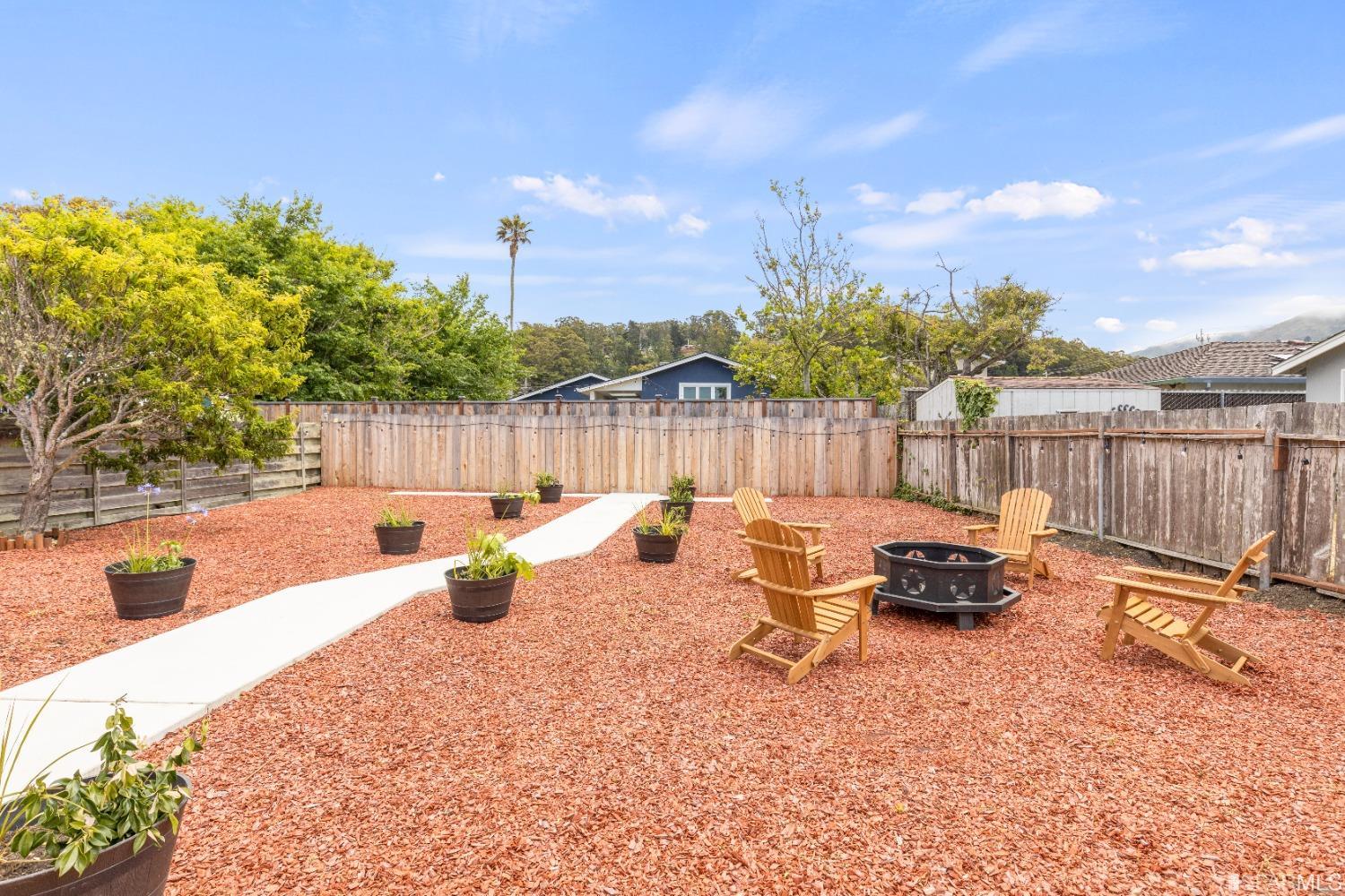 1139 Peralta Road Pacifica, CA 94044 - Photo 33 of 58 a view of a patio with swimming pool