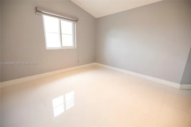 a view of empty room