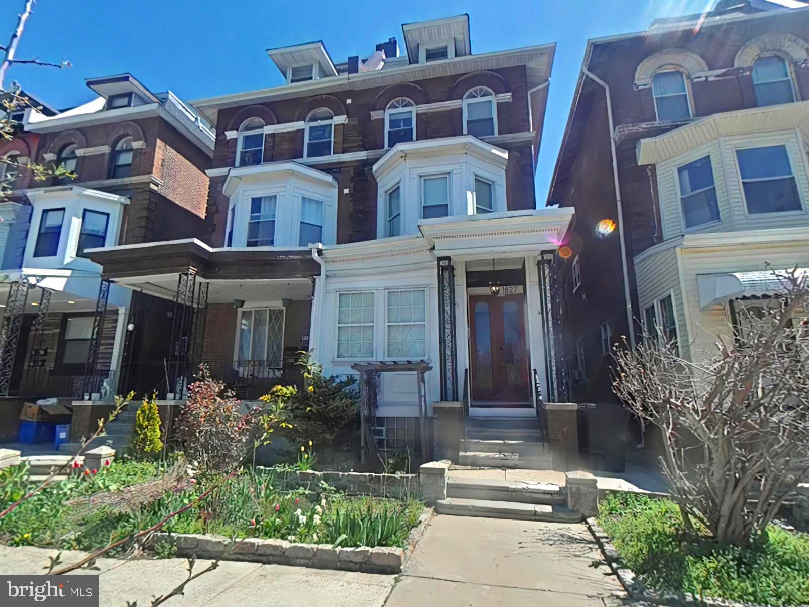 1827 North 33rd Street Philadelphia, PA 19121 - Photo 1 of 1 front view of a brick house