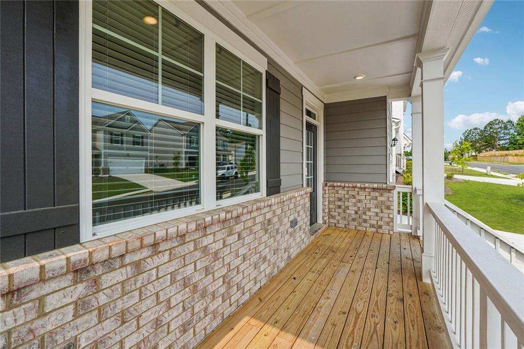96 Quail Bend Way Dallas, GA 30157 - Photo 8 of 57 a view of front door with a wooden floor