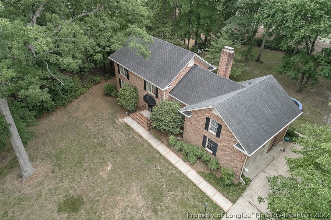 503 Queensferry Road Cary, NC 27511 - Photo 11 of 49 an aerial view of a house with a yard