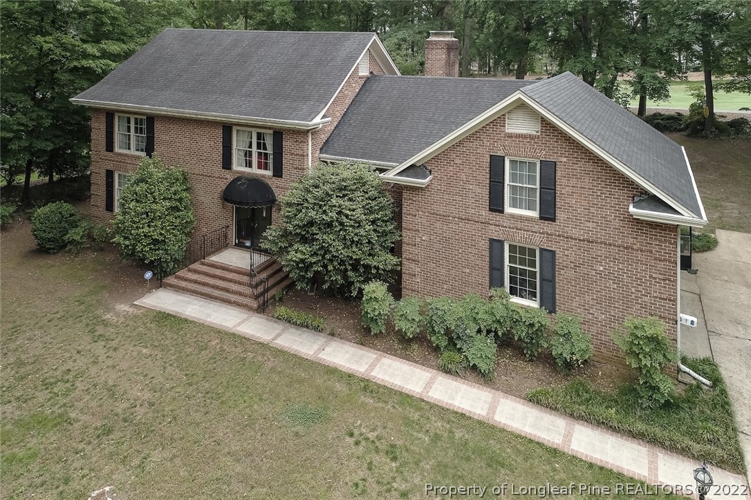 503 Queensferry Road Cary, NC 27511 - Photo 10 of 49 a aerial view of a house with garden