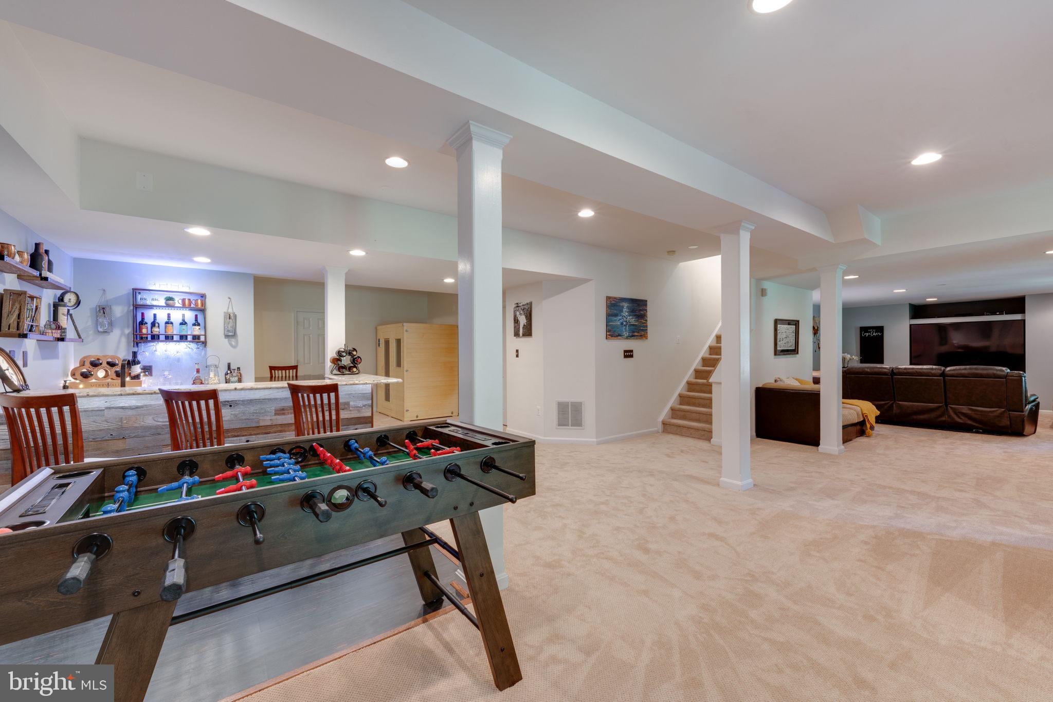 67 Rutherford Circle Sterling, VA 20165 - Photo 54 of 83 Spacious Lower Level Recreation Room