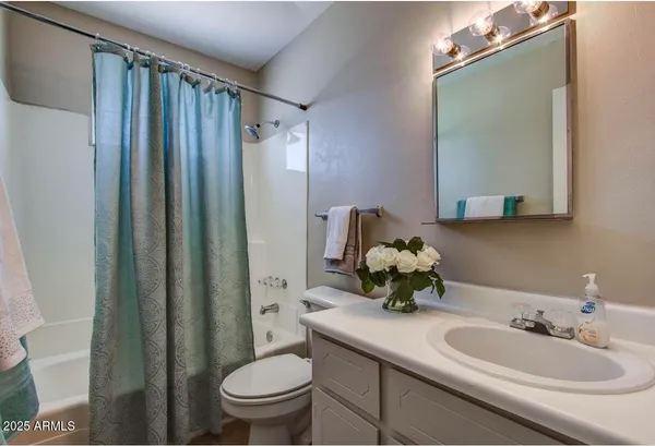 a front view of a house with a garage