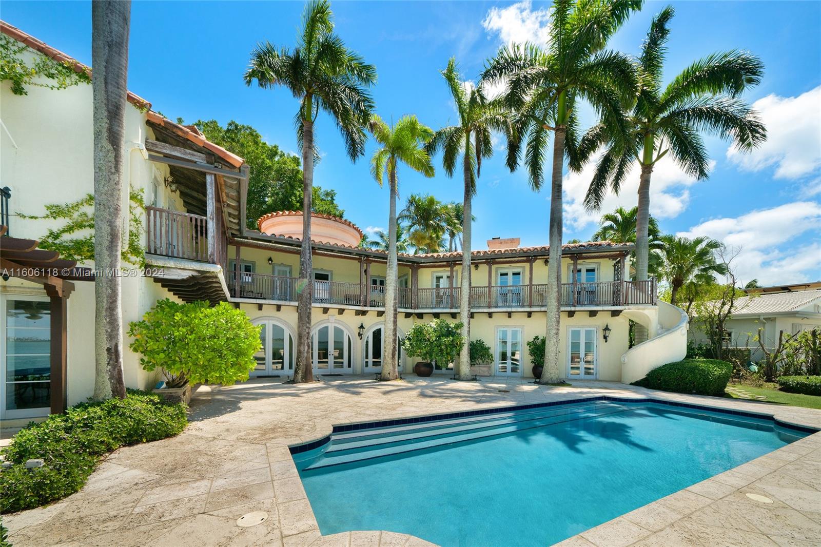 4810 North Bay Road Miami Beach, FL 33140 - Photo 31 of 61 a house view with a garden space
