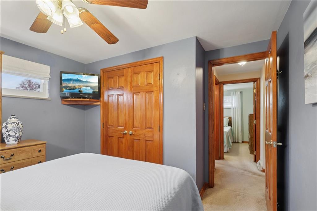 158 Maple Street Rochester, PA 15074 - Photo 24 of 37 a bedroom with a bed and a window