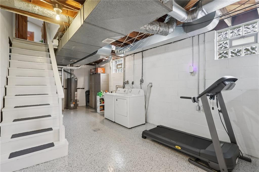 158 Maple Street Rochester, PA 15074 - Photo 29 of 37 a view of a room with gym equipment