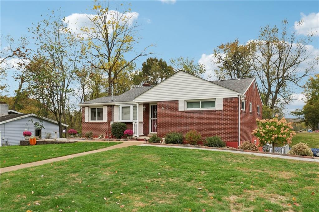 158 Maple Street Rochester, PA 15074 - Photo 4 of 37 a front view of a house with a yard and trees
