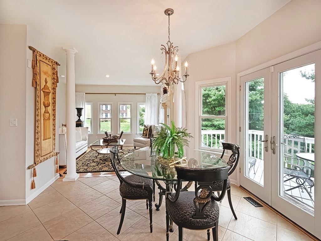 7002 Eagle Road Gibsonia, PA 15044 - Photo 16 of 49 a view of a dining room with furniture window and outside view