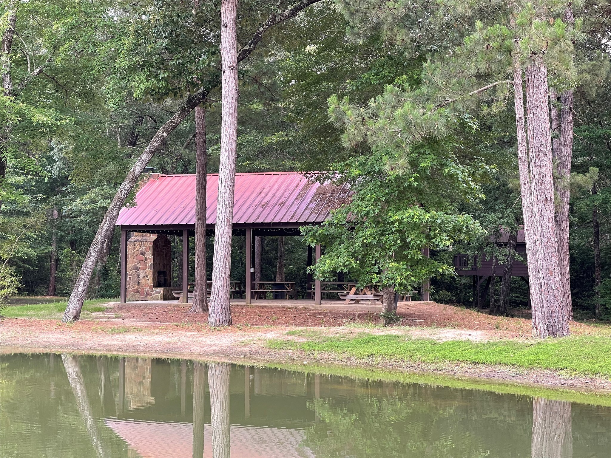 11-29-34 Grey Feather Road Huntsville, TX 77340 - Photo 16 of 26 a view of a house with swimming pool and sitting area