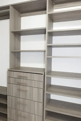 a view of storage and utility room