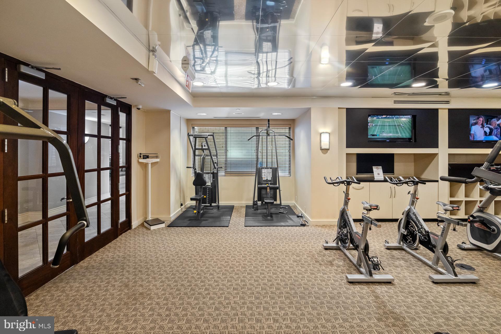 11710 Old Georgetown Road, Unit 1116W North Bethesda, MD 20852 - Photo 40 of 52 a view of gym