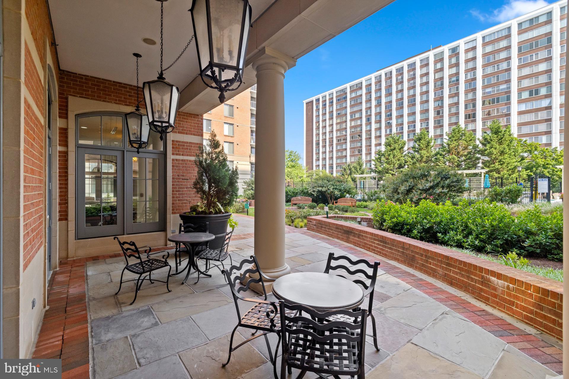 11710 Old Georgetown Road, Unit 1116W North Bethesda, MD 20852 - Photo 46 of 52 a outdoor space with furniture