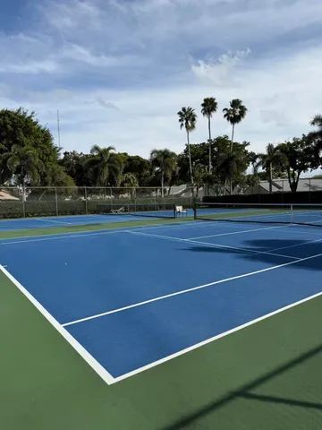 a view of a tennis court
