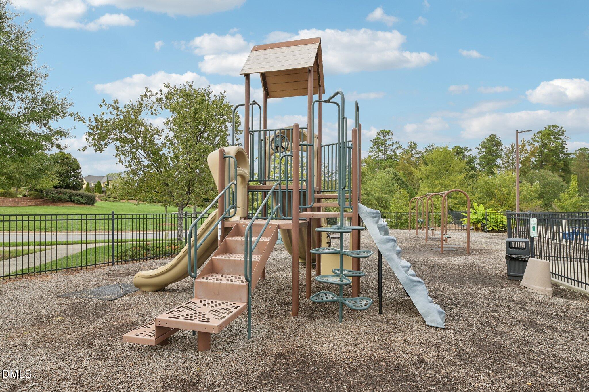 1024 Laredo Lane Durham, NC 27703 - Photo 30 of 32 a view of a park with slide