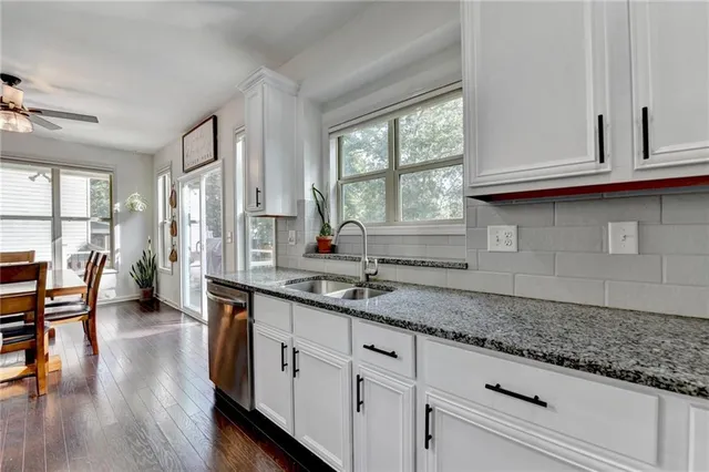 a dining room with furniture window wooden floor