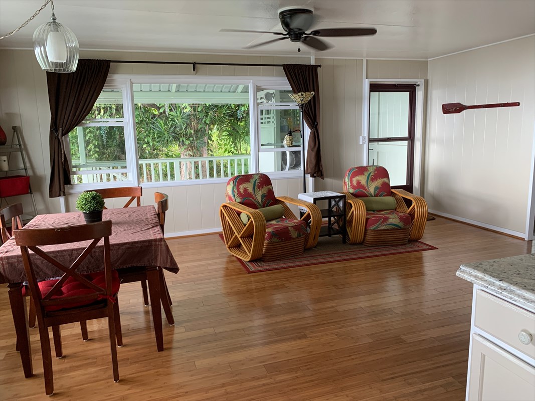 84-1180 Bruner Road Captain Cook, HI 96704 - Photo 6 of 28 a living room with furniture and a large window