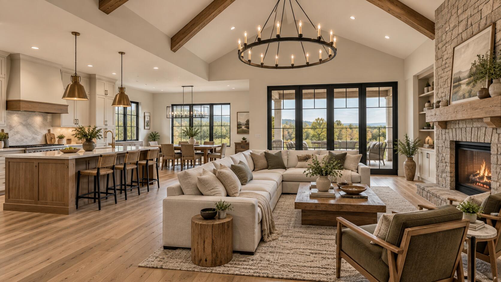 700 Birds Eye Way Guild, TN 37340 - Photo 2 of 5 living room rendering