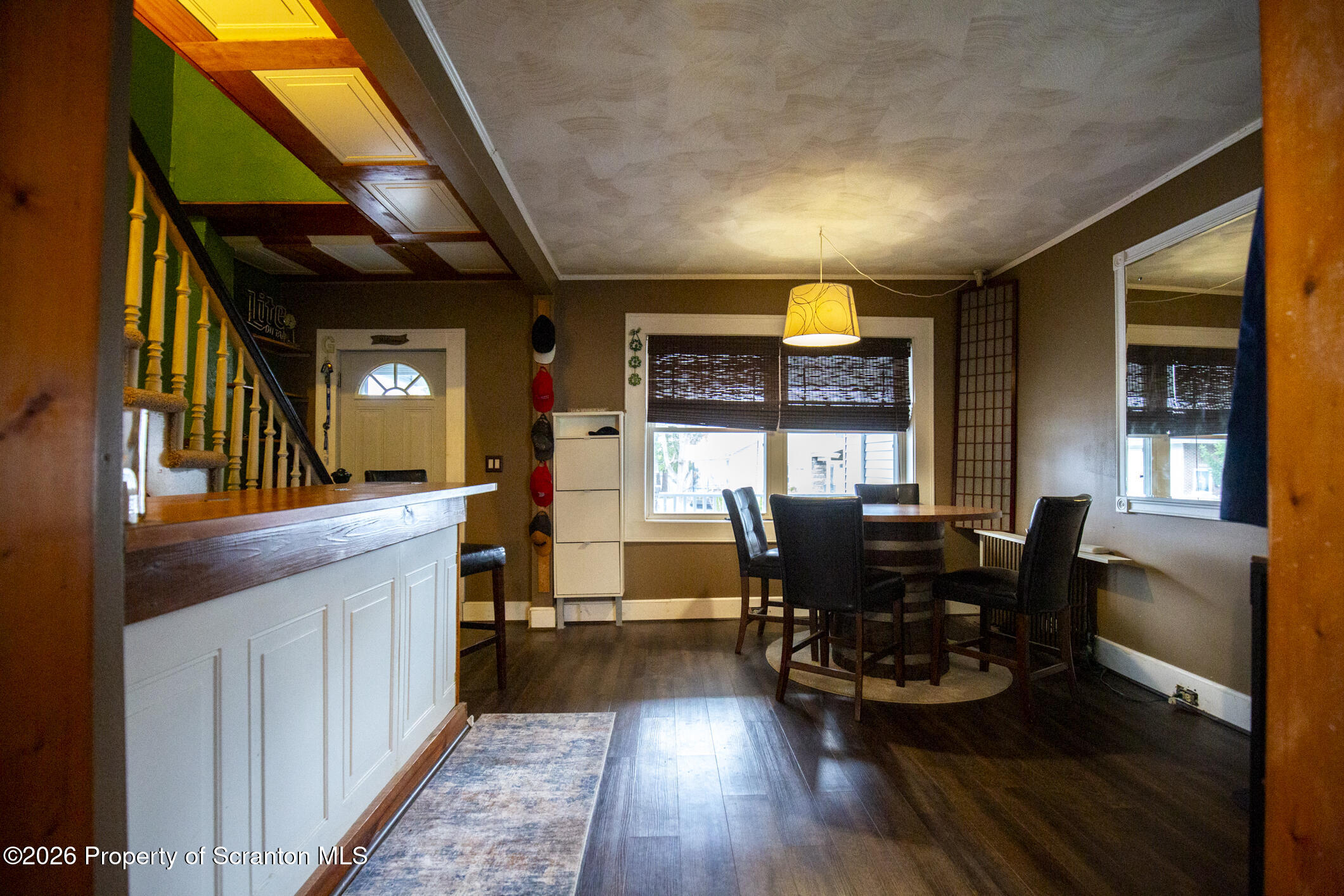 3245 Cedar Avenue Scranton, PA 18505 - Photo 15 of 37 a view of a dining room with furniture window and wooden floor