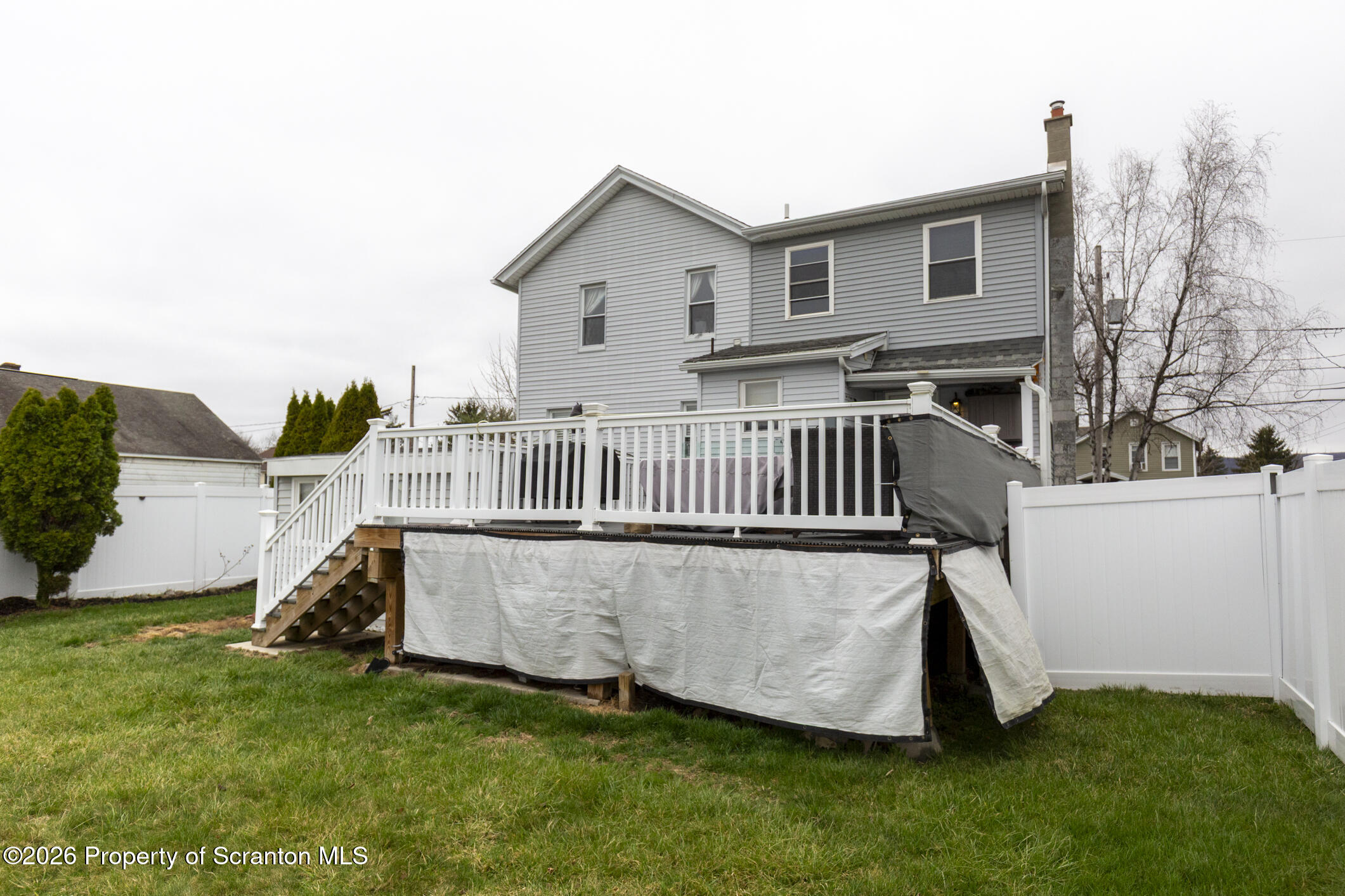 3245 Cedar Avenue Scranton, PA 18505 - Photo 4 of 37 a view of a house with a yard and deck