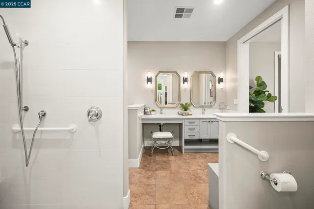 a view of a door of a house