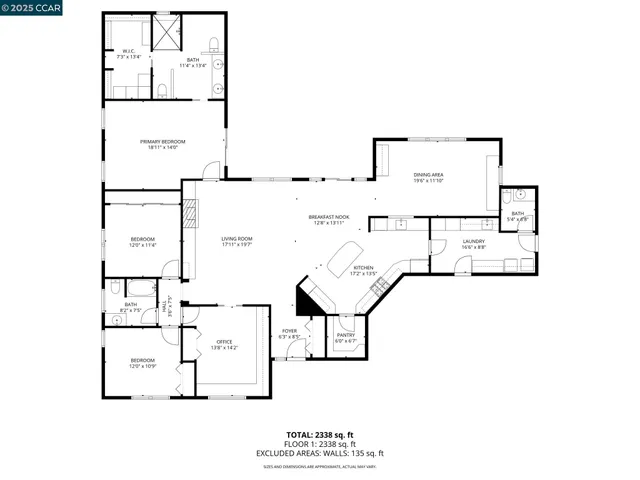 $2,098,888 | 1096 Mountain View Boulevard, Walnut Creek, CA 94596