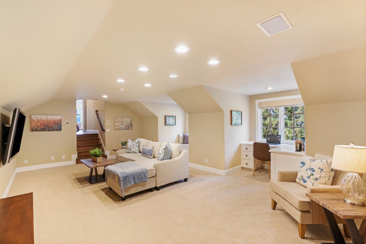 10340 Anderson Road San Jose, CA 95127 - Photo 18 of 65 a living room with furniture and a large window