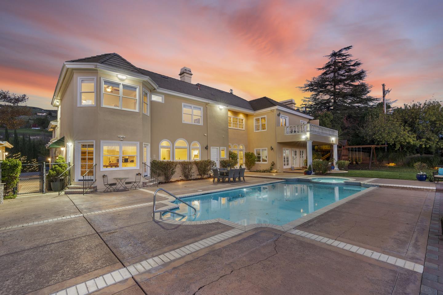 10340 Anderson Road San Jose, CA 95127 - Photo 47 of 65 a view of a house with swimming pool and sitting area