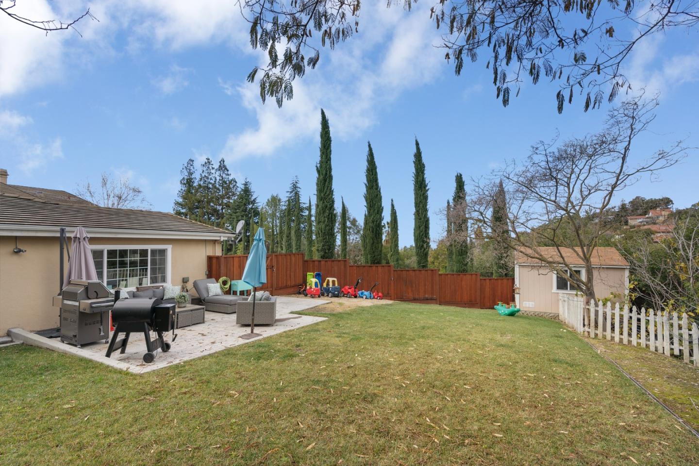 10340 Anderson Road San Jose, CA 95127 - Photo 65 of 65 a view of outdoor space yard deck patio and outdoor kitchen