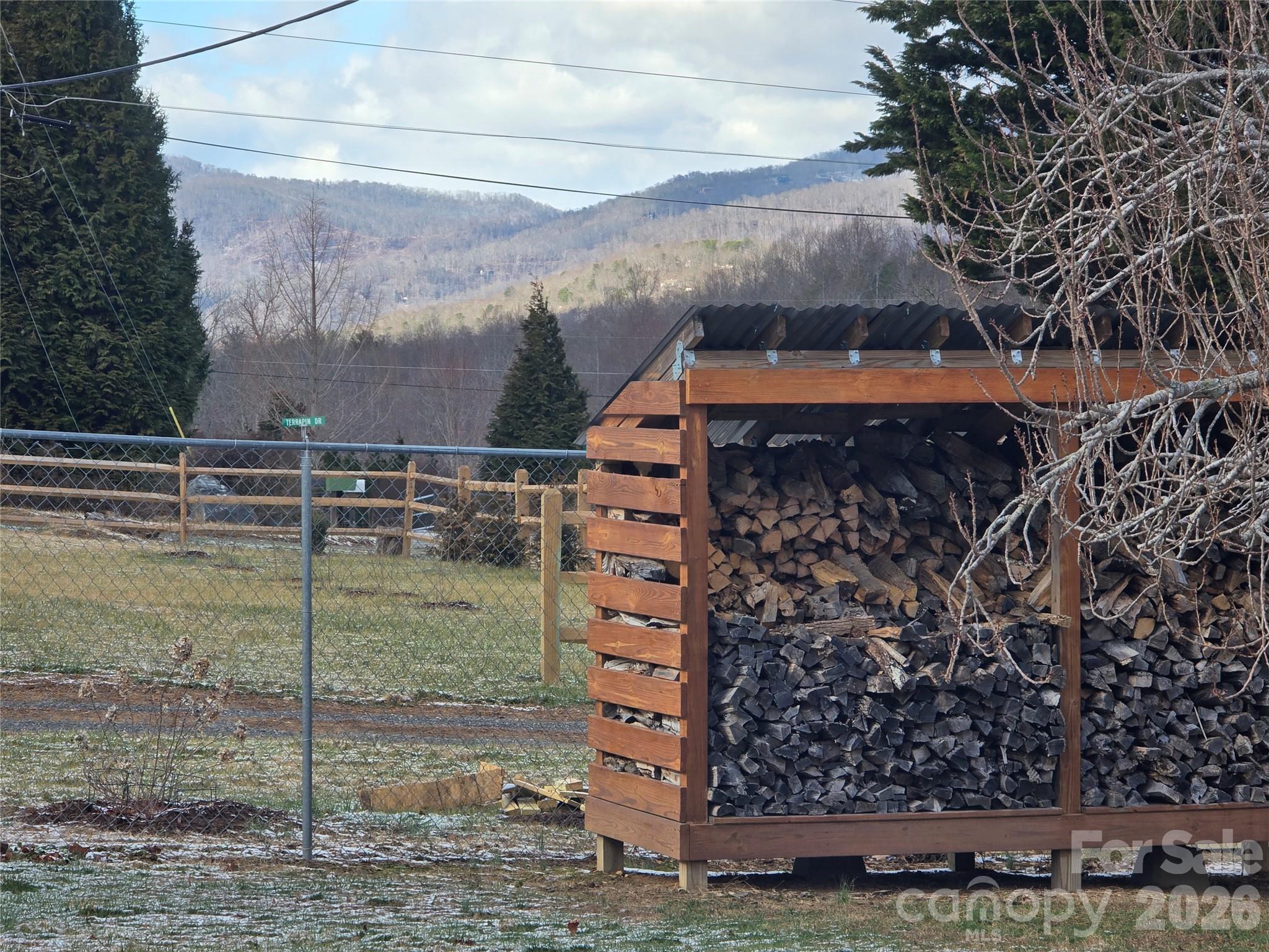 703 Garren Creek Road Fairview, NC 28730 - Photo 41 of 48 a view of a backyard